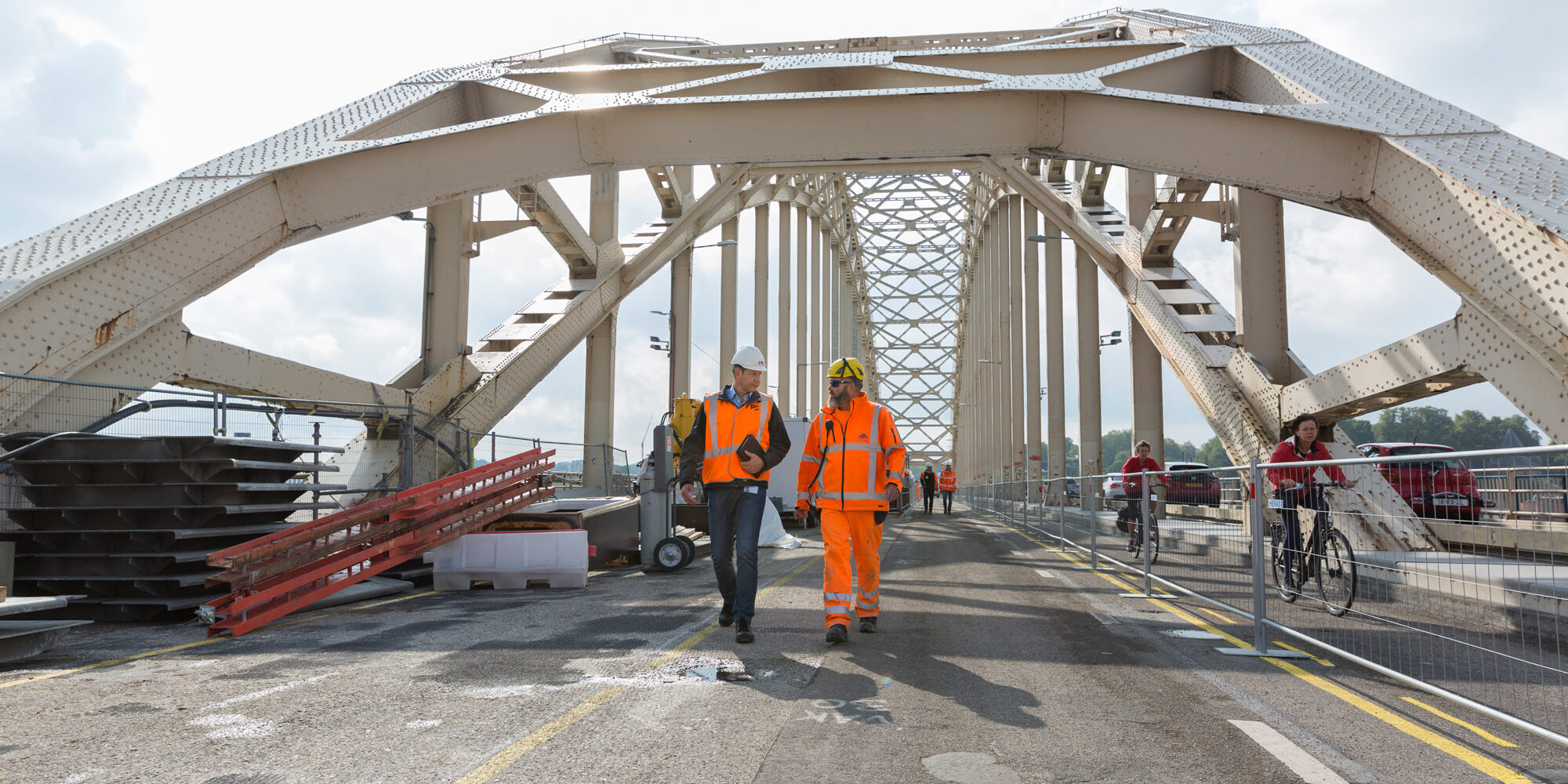 Chroom-6 onderzoek aan de Waalbrug